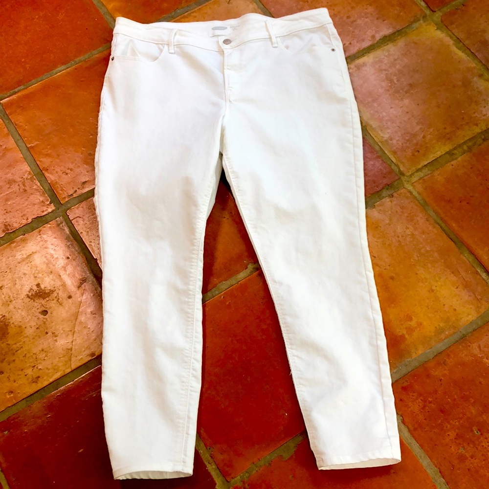 White Jeans Old Navy